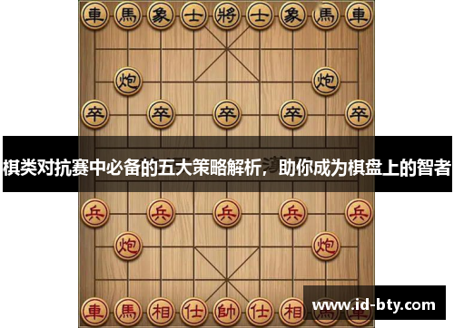 棋类对抗赛中必备的五大策略解析，助你成为棋盘上的智者